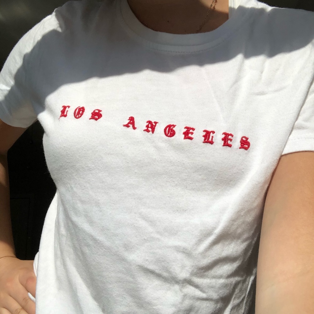Brandy Melville Los Angeles tee